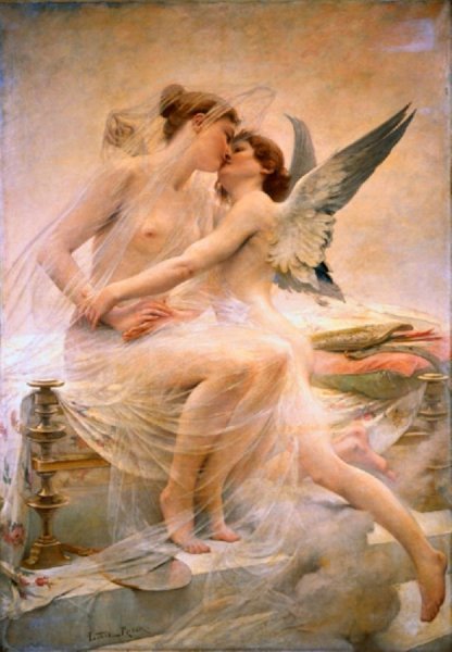 William Bouguereau Амур и Психея