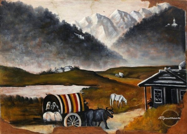 Грузинский художник Нико Пиросмани