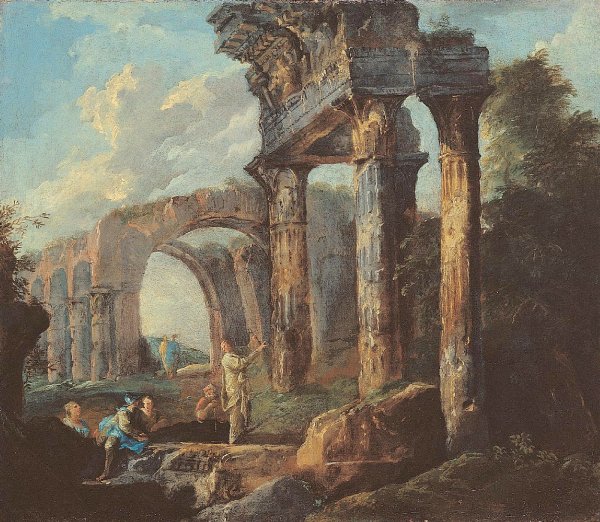 Художник Юбер Робер картины