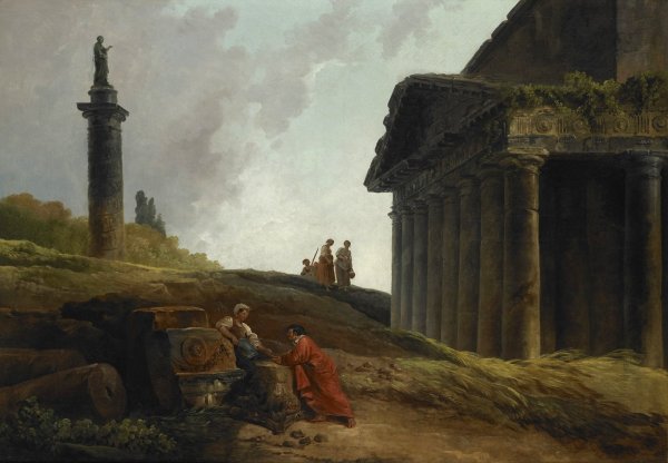 Картины Гюбер Робер 1733 1808