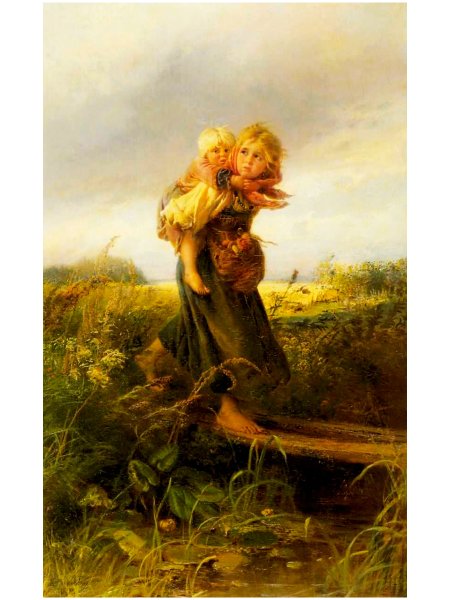 Маковский к. е., дети, бегущие от грозы. 1872