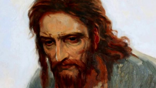 Иван Крамской Христос в пустыне 1872