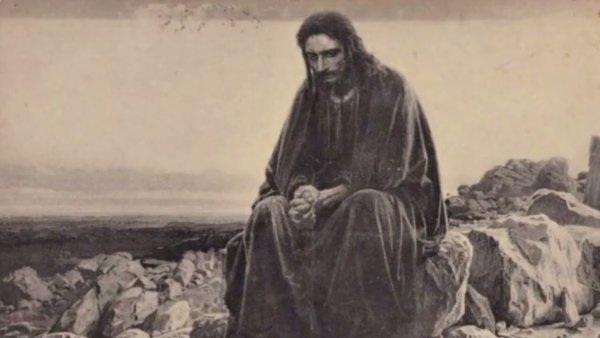 «Христос в пустыне» н.ге