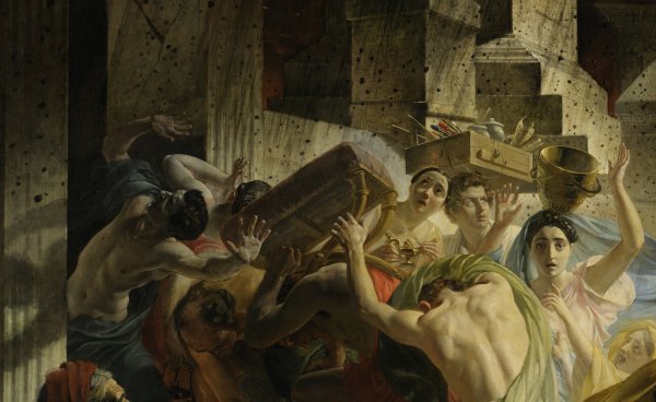 Карл Брюллов «у Богородицкого дуба», 1835 г