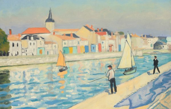 Альбер марке ( Albert Marquet, 1875 - 1947 ) Франция.