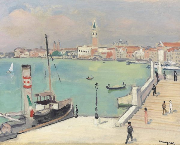 Альбер марке ( Albert Marquet, 1875 - 1947 ) Франция.