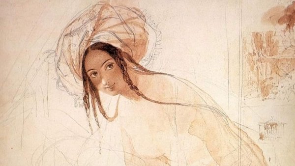 Карл Павлович Брюллов итальянское утро 1823