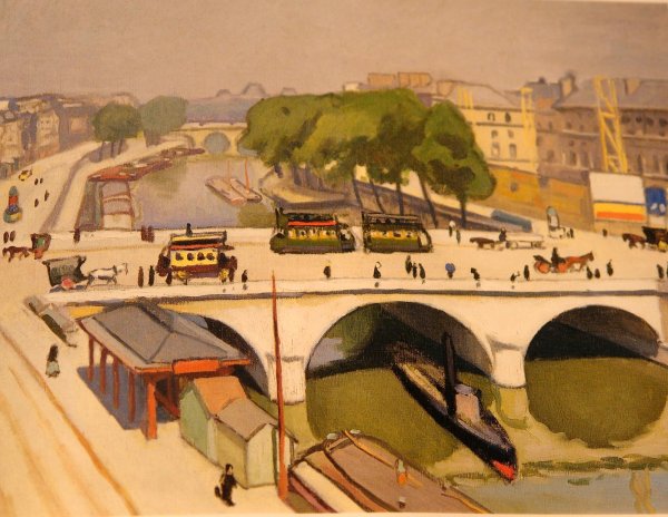 Альбер марке солнце над Парижем