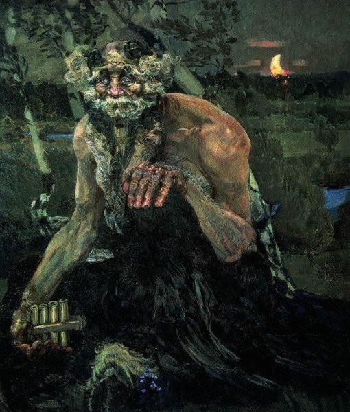 Врубель Михаил Александрович Пан 1899