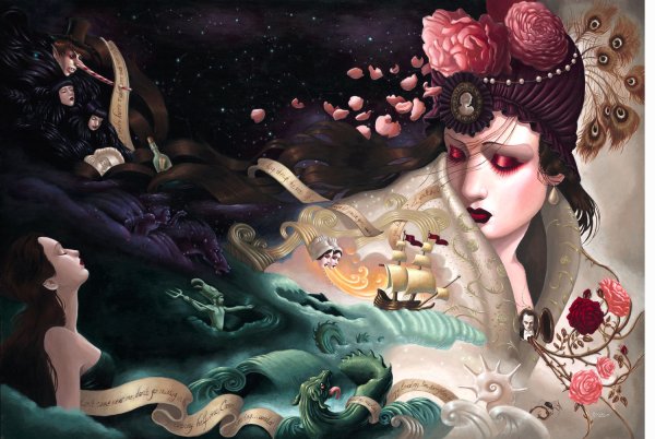 Мишель дель Кампо картины