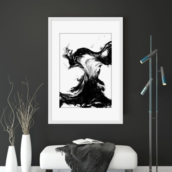 Постер "черно-белое"