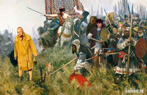 А. Бубнова «утро на Куликовом поле»