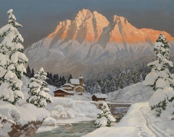 Алоис арнеггер горы зима