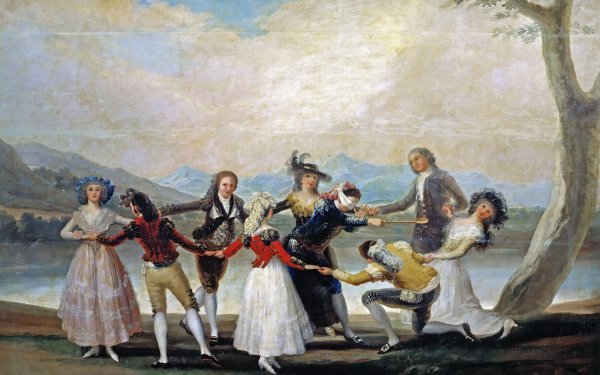 Франсиско Гойя игра в Жмурки