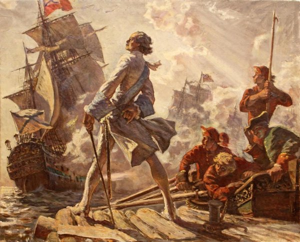 Петр Великий морским судам быть +Кушевский