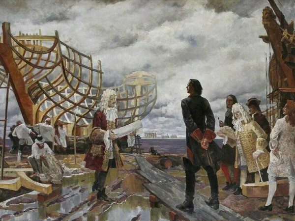 Флот Петра 1