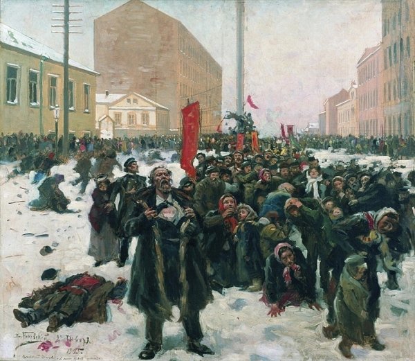 Маковский кровавое воскресенье 9 января 1905 года