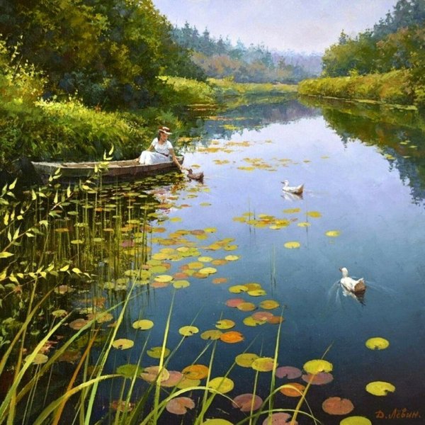 Дмитрий Левин художник картины