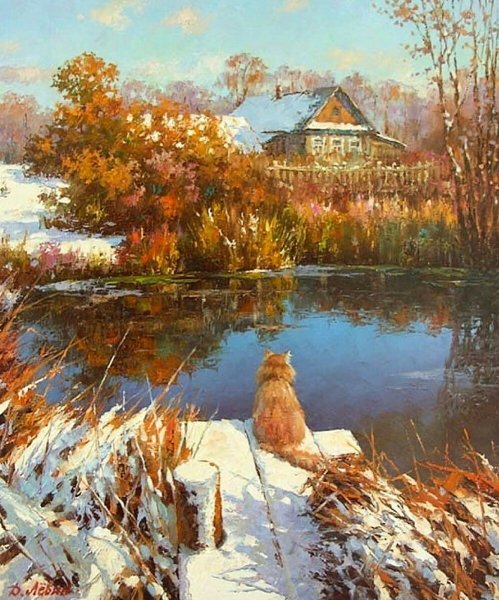 Картины художника Дмитрия Левина