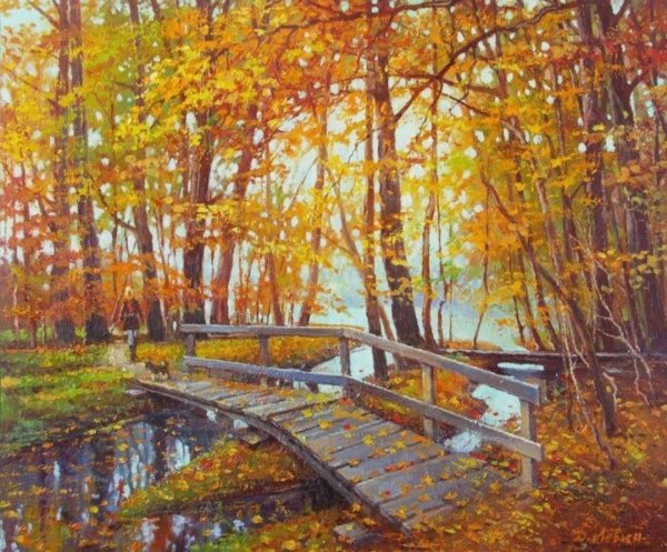 Художник Дмитрий Ильич Левин