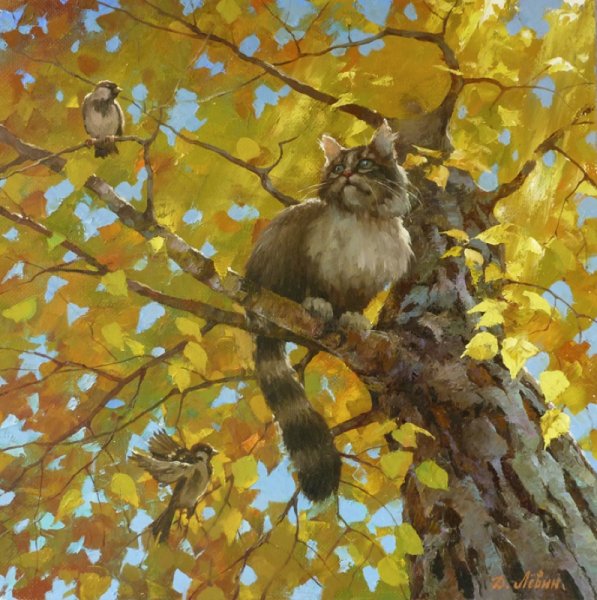 Картина Лесная тропинка Виктория Лёвина