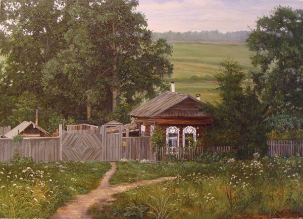 Забор рисунок