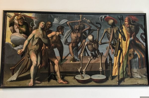 Средневековая пляска смерти Макабра