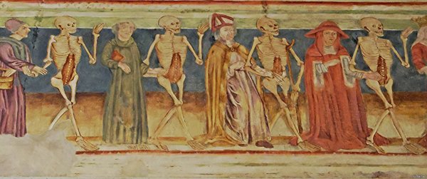 Средневековая пляска смерти Макабр