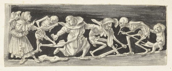 Гольбейн картины пляска смерти