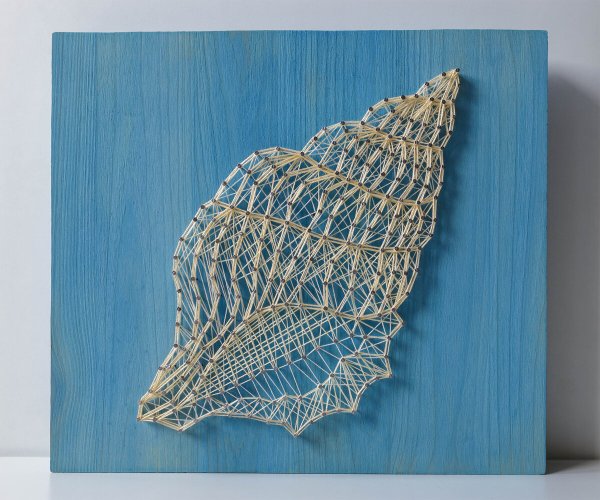 Картины из ниток и гвоздей