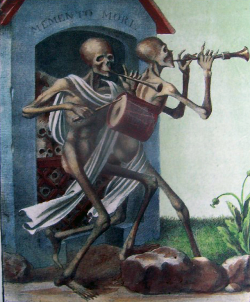 Средневековая пляска смерти Макабр