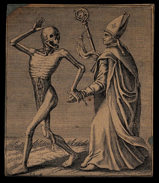 Средневековая пляска смерти Макабра