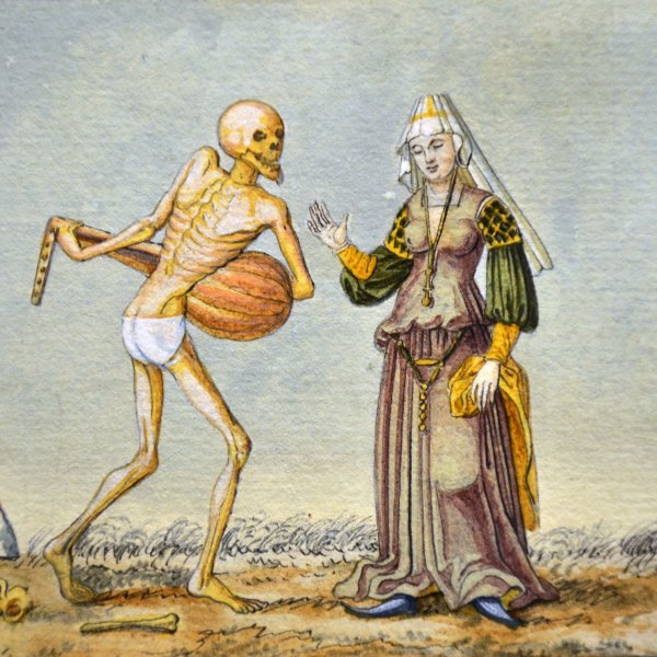 Средневековая пляска смерти Макабра