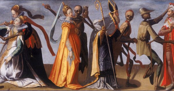 Пляска смерти картина средневековье