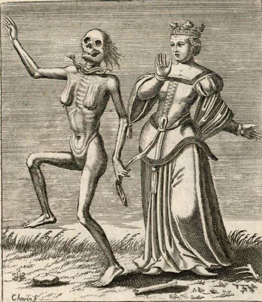 Средневековая пляска смерти Макабра