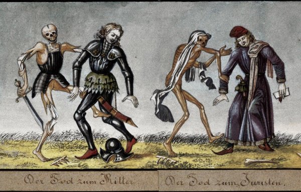 Средневековая пляска смерти Макабр