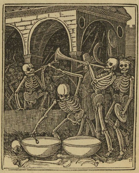 Пляски смерти Ксилография