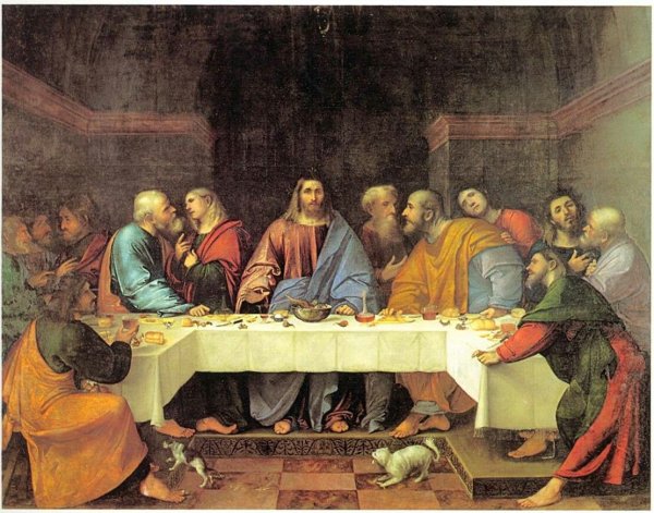 Ге Тайная вечеря картина