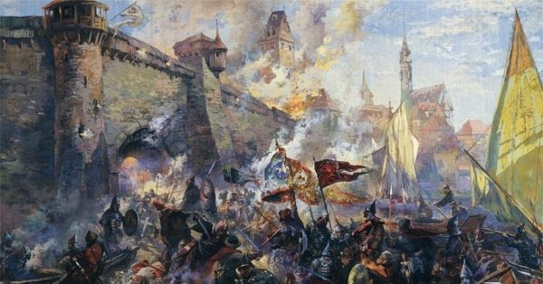 Взятие Казани войсками Ивана Грозного