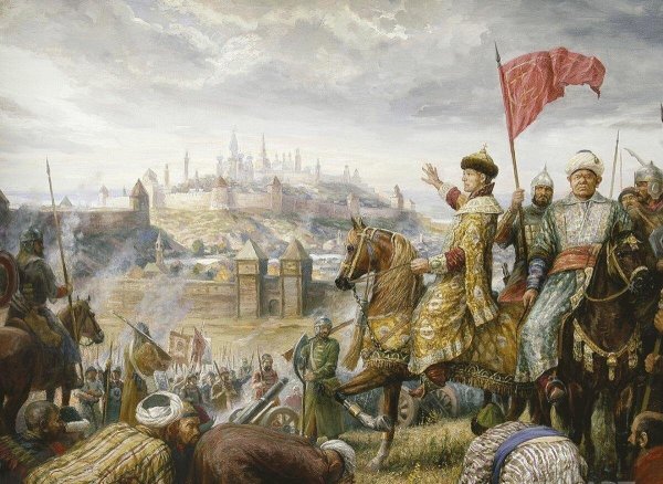 Взятие Казани войсками Ивана Грозного