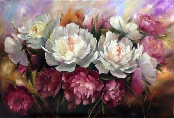 Цветы мастихин Сахаров