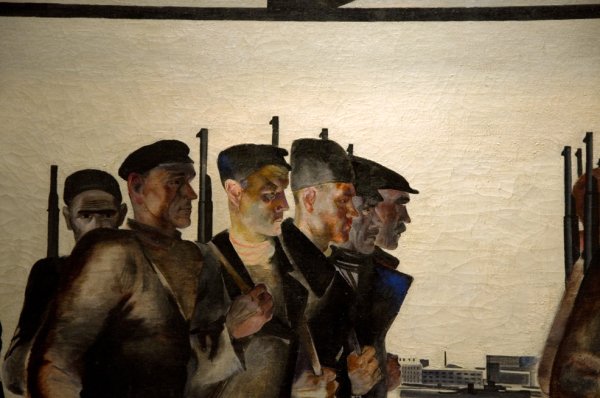 Александр Александрович Дейнека оборона Петрограда