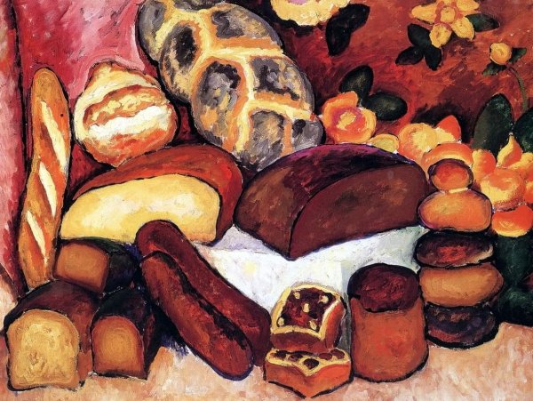 Илья Машков хлебы 1912