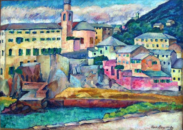 Илья Иванович Машков городской пейзаж