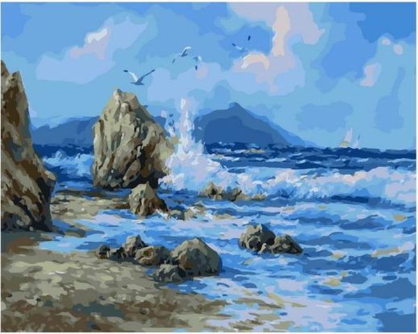 Художник токарь Наталья морские пейзажи