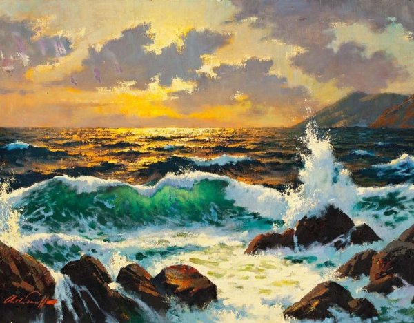 Артур Сарон Сарнофф картины пейзажи