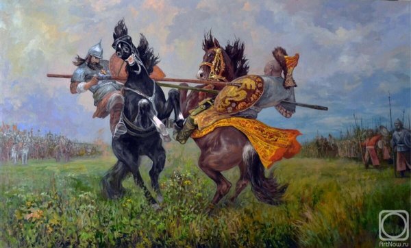 Пересвет и Челубей Куликовская битва