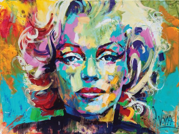 Картина Мерлин Монро современное искусство