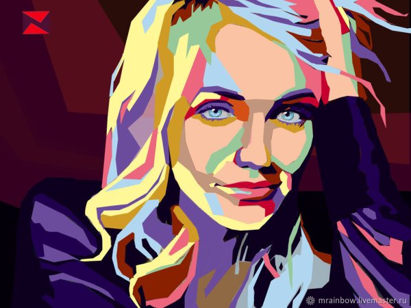 Портрет в стиле поп-арт