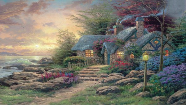 Томас Кинкейд художник Нью Йорк